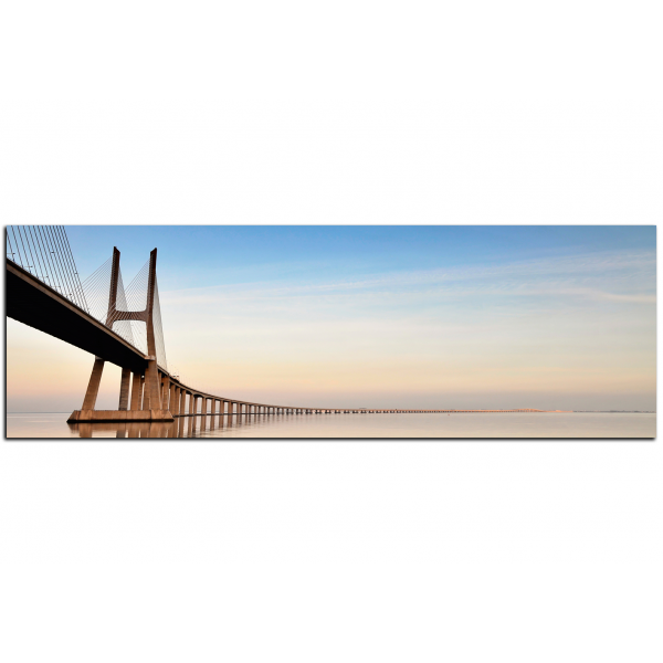 Obraz na plátně - Most Vasco da Gama - panoráma